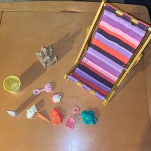 Our generation 18” beach 🏖️ accessories doll not included